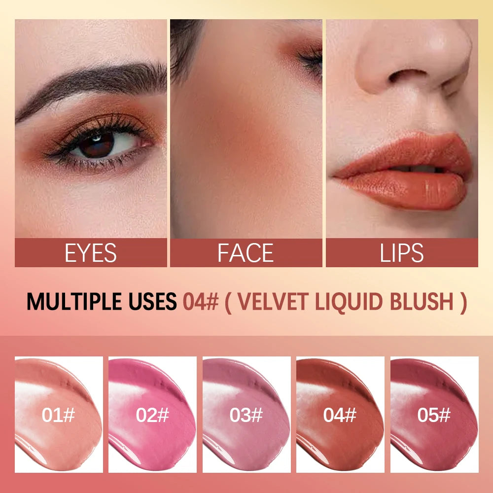 Matte Liquid Blush Velvet Blusher