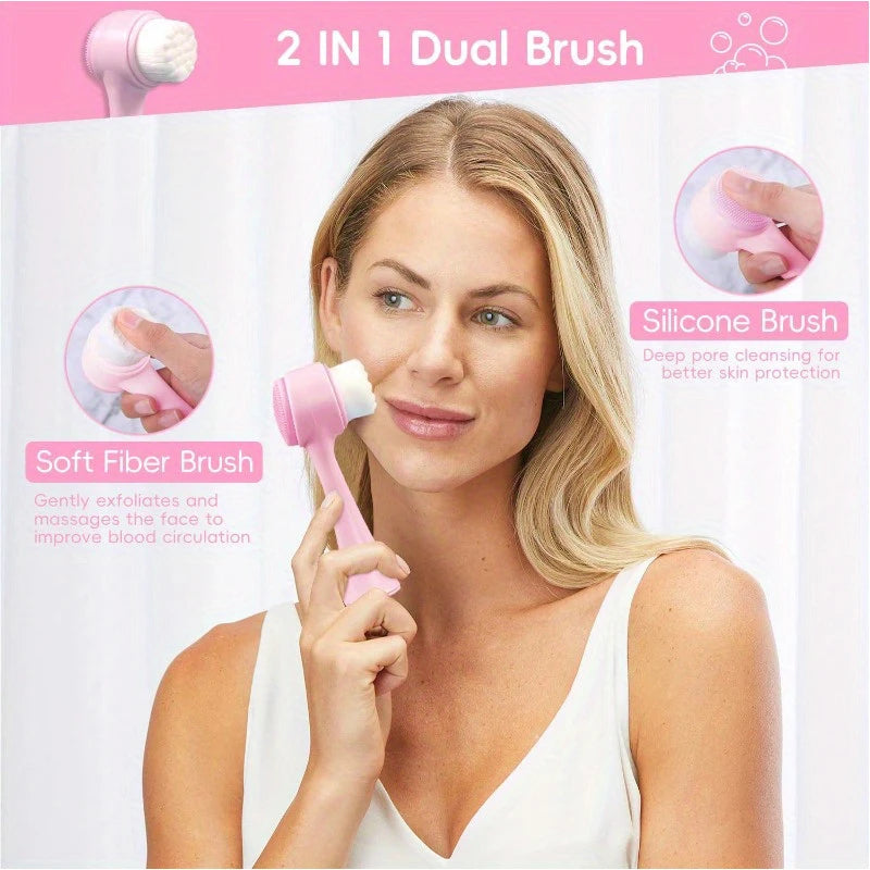 7-piece makeup and face wash beauty set
