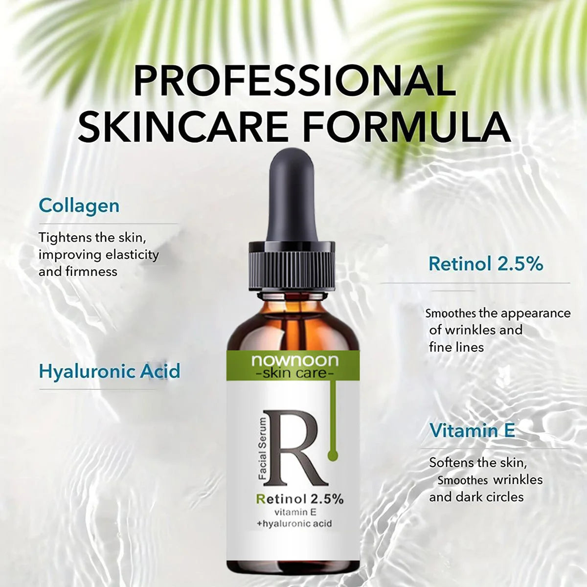 Retinol Serum Anti Wrinkle Fade Dark Spots Vitamin C Facial Serum