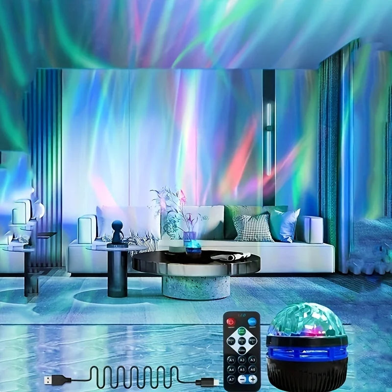 Starry Sky LED Projector Light USB Automatic Rotating Galaxy