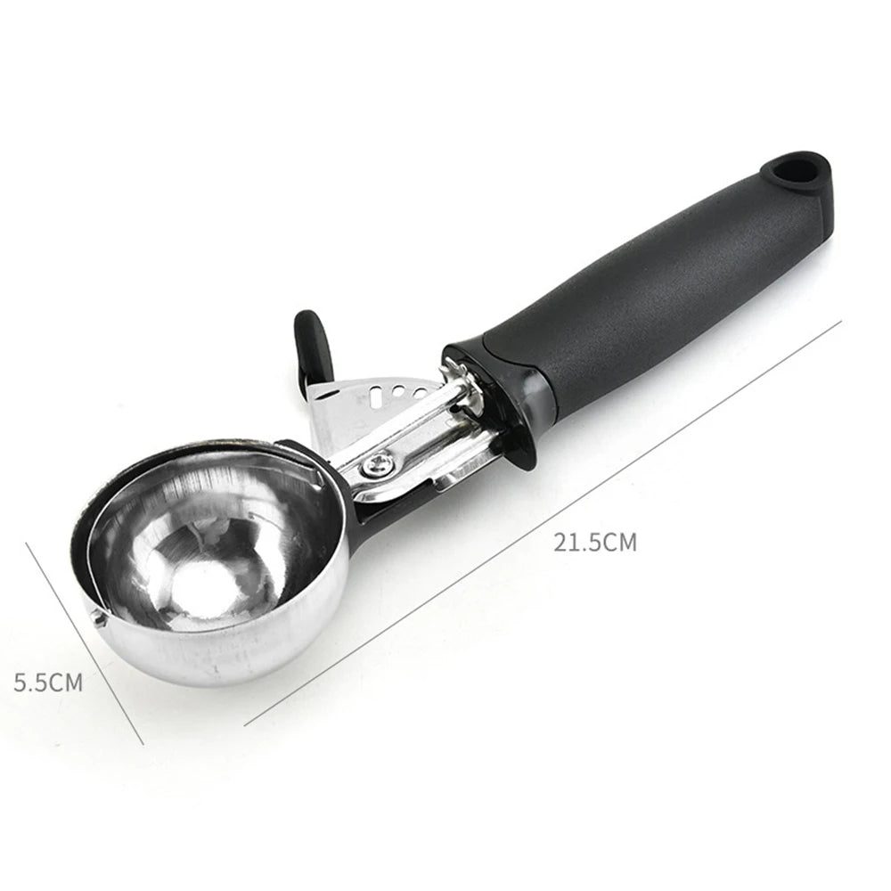 Stainless Steel Ice Cream Scoop, Ice Ball Maker,
