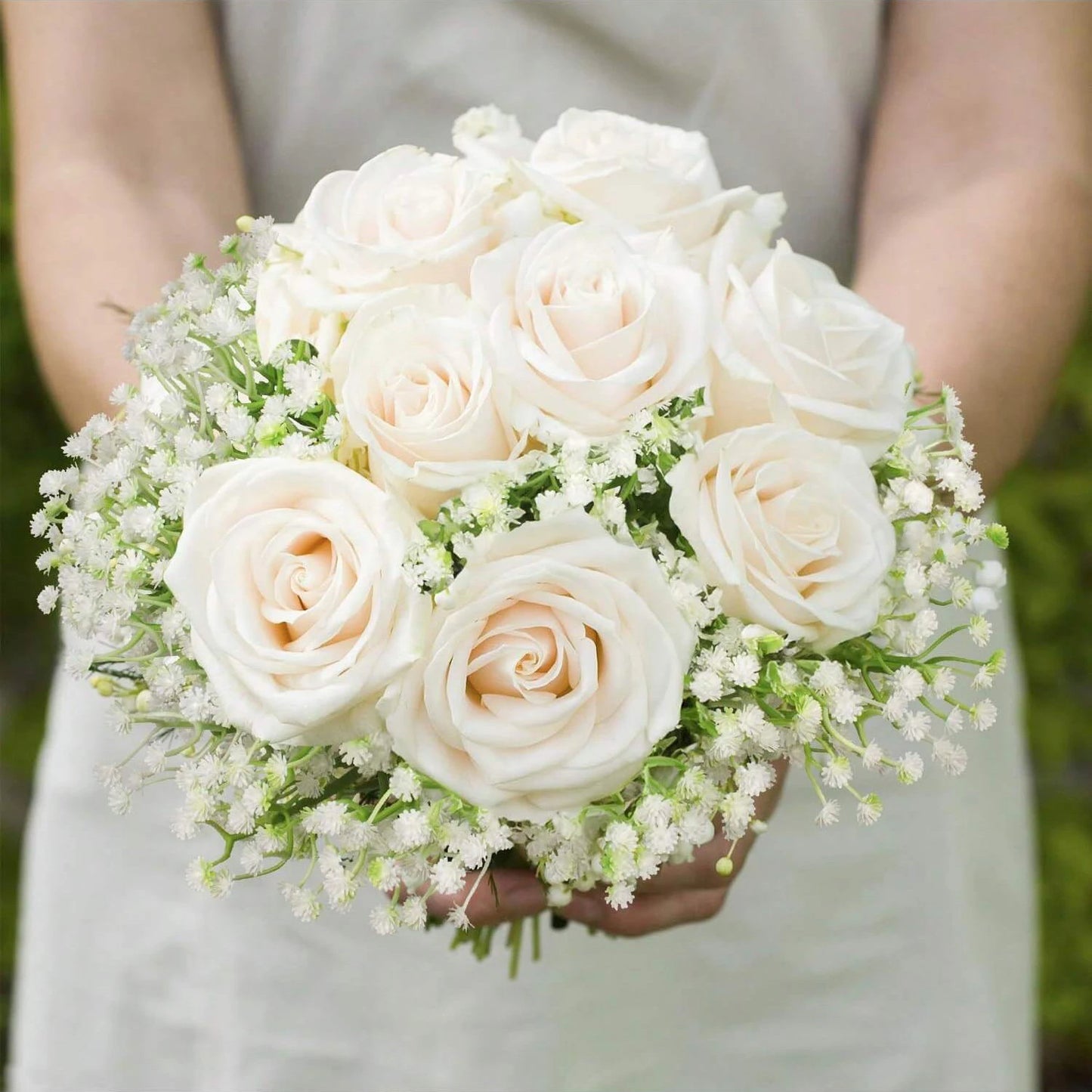 5/12PCS Artificial Plastic babysbreath Flowers