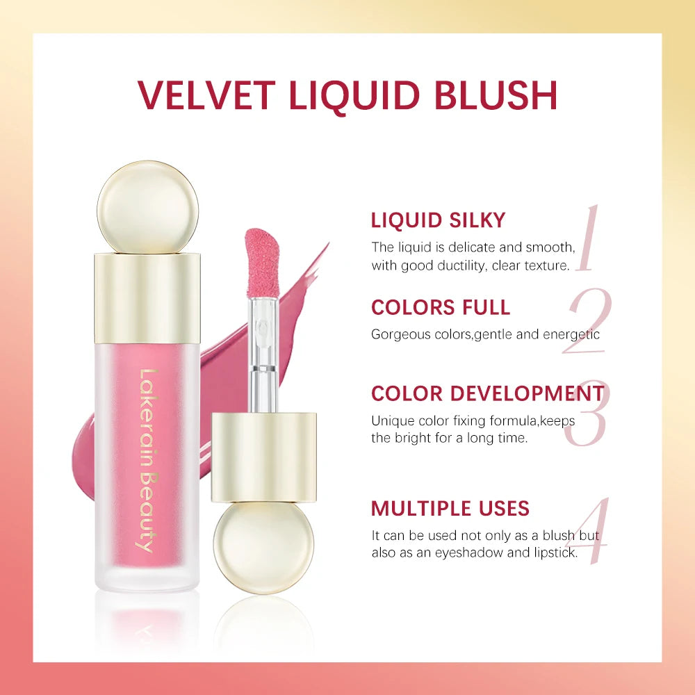Matte Liquid Blush Velvet Blusher