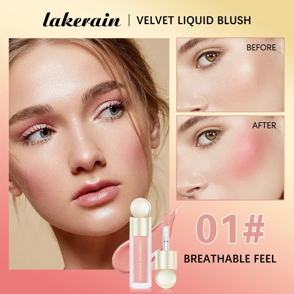 Matte Liquid Blush Velvet Blusher