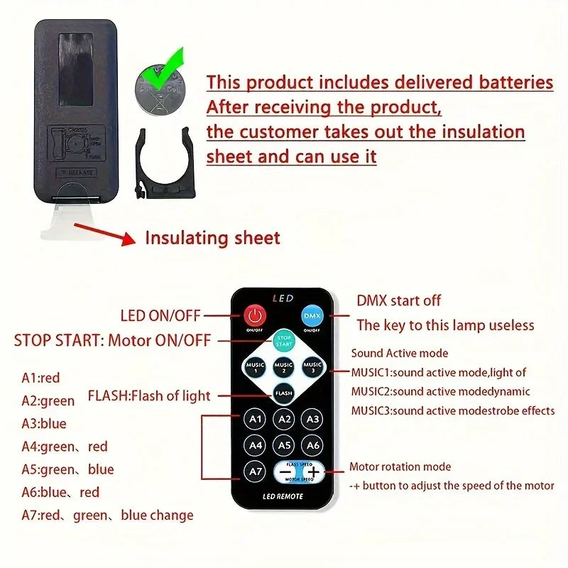 Starry Sky LED Projector Light USB Automatic Rotating Galaxy