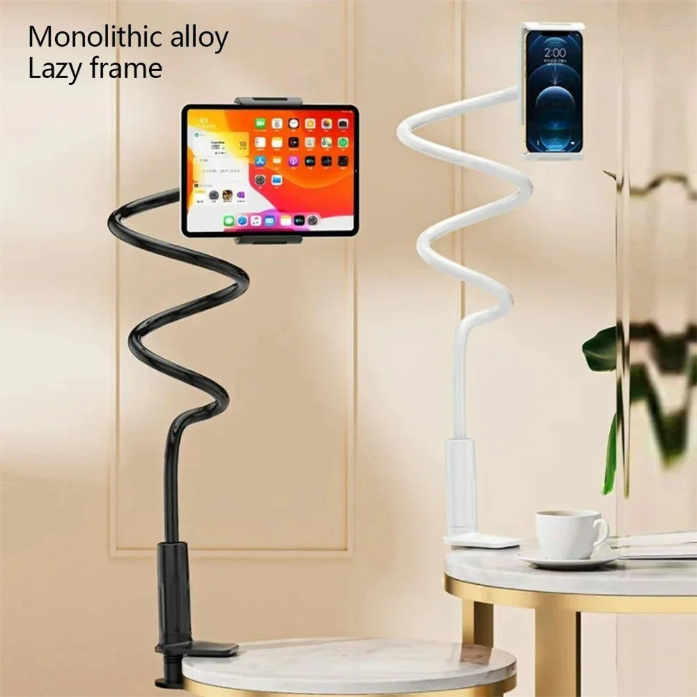 Mobile Phone iPad Tablet Flexible Lazy Spiral Clip Stand