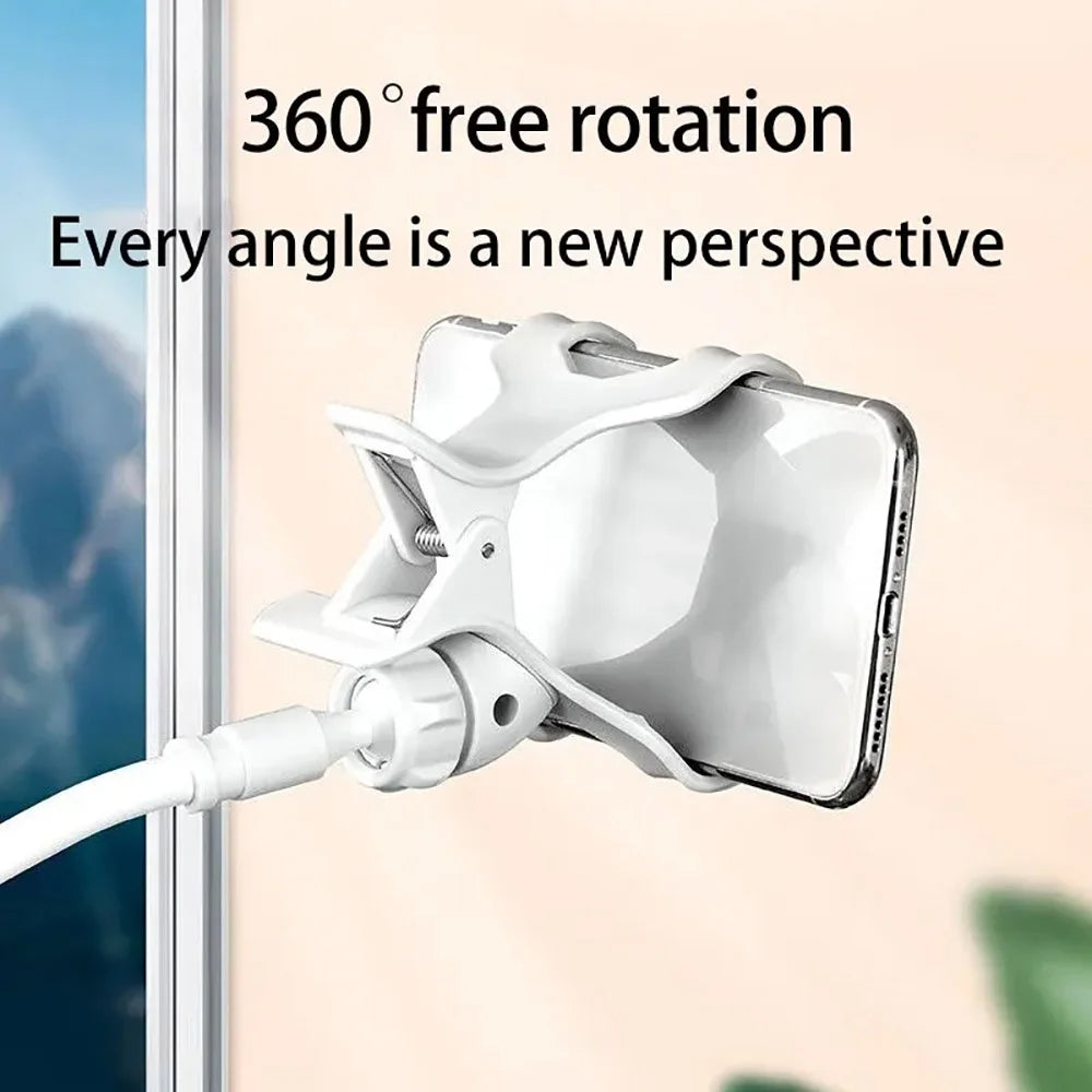 Mobile Phone iPad Tablet Flexible Lazy Spiral Clip Stand