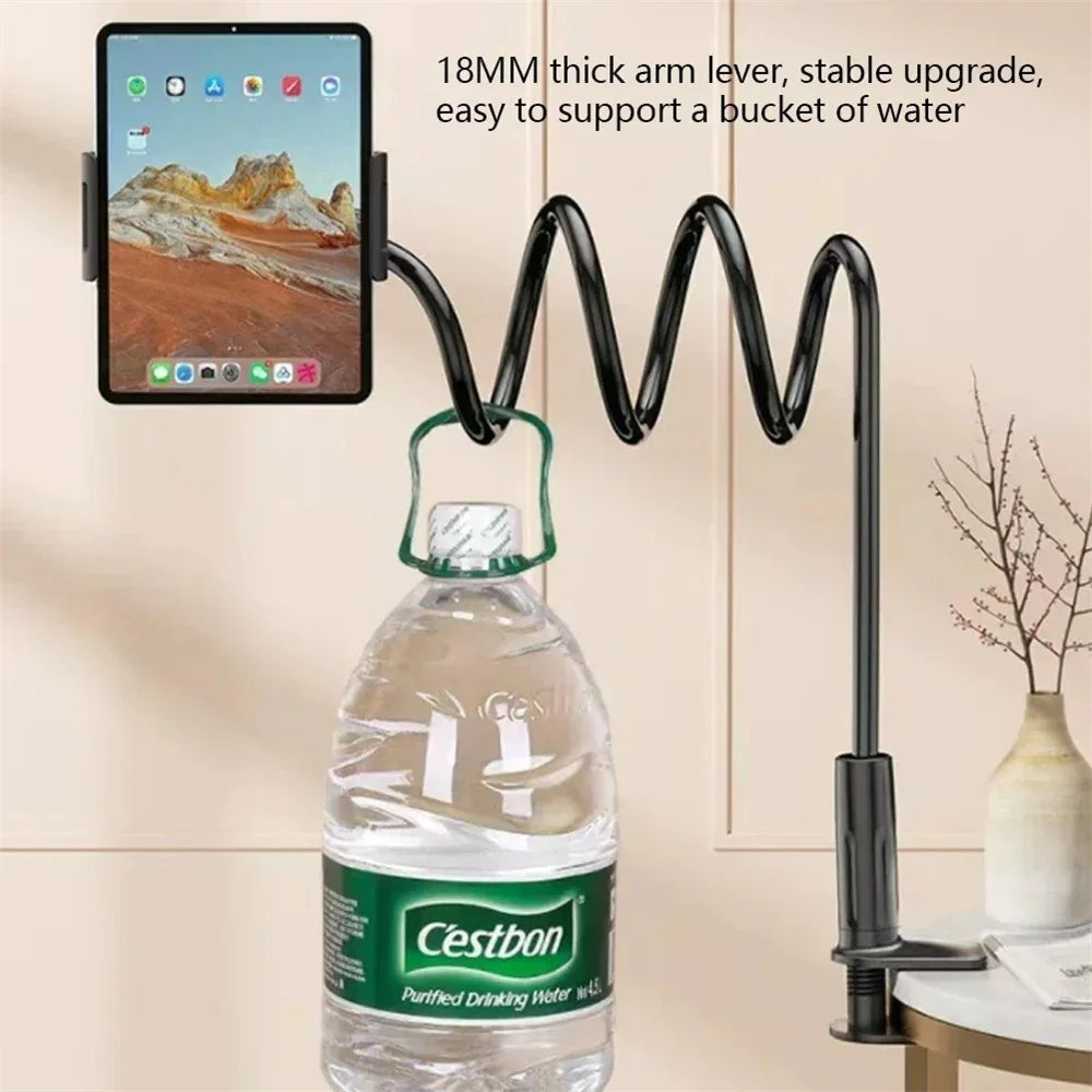 Mobile Phone iPad Tablet Flexible Lazy Spiral Clip Stand