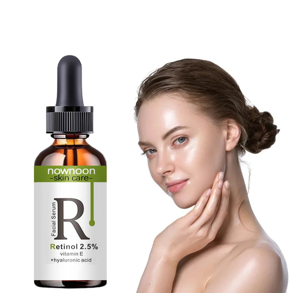 Retinol Serum Anti Wrinkle Fade Dark Spots Vitamin C Facial Serum
